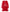 Scarlet Red Embroidered Linen Mini Dress – Balloon Sleeves