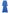Robe longue en lin brodé bleu roi – Manches ballon