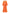 Robe longue en lin brodée orange citrouille – Manches ballon