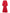 Robe longue en lin brodé rouge écarlate – Manches ballon