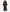 Black Embroidered Linen Maxi Dress | ZALXNDRA