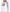 White Embroidered Linen Long Dress – Balloon Sleeves | ZALXNDRA