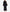 Black Embroidered Linen Maxi Dress || ZALXNDRA