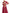 Bordeaux Embroidered Linen Maxi Dress | ZALXNDRA