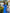 Royal Blue Embroidered Linen Maxi Dress – Balloon Sleeves