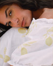 White Embroidered Linen Dress || ZALXNDRA