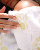 Robe blanche en lin brodé | ZALXNDRA