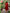 Cherry Red Embroidered Linen Maxi Dress – Balloon Sleeves