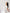 White Embroidered Linen Dress || ZALXNDRA