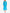Robe longue en lin brodé turquoise – Manches ballon
