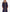 Rhapsody Blue Embroidered Linen Maxi Dress – Balloon Sleeves