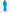Turquoise Embroidered Linen Maxi Dress – Balloon Sleeves