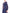 Rhapsody Blue Embroidered Linen Maxi Dress – Balloon Sleeves
