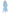 Powder Blue Embroidered Linen Maxi Dress | ZALXNDRA