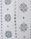 White Embroidered Linen Long Dress – Balloon Sleeves | ZALXNDRA